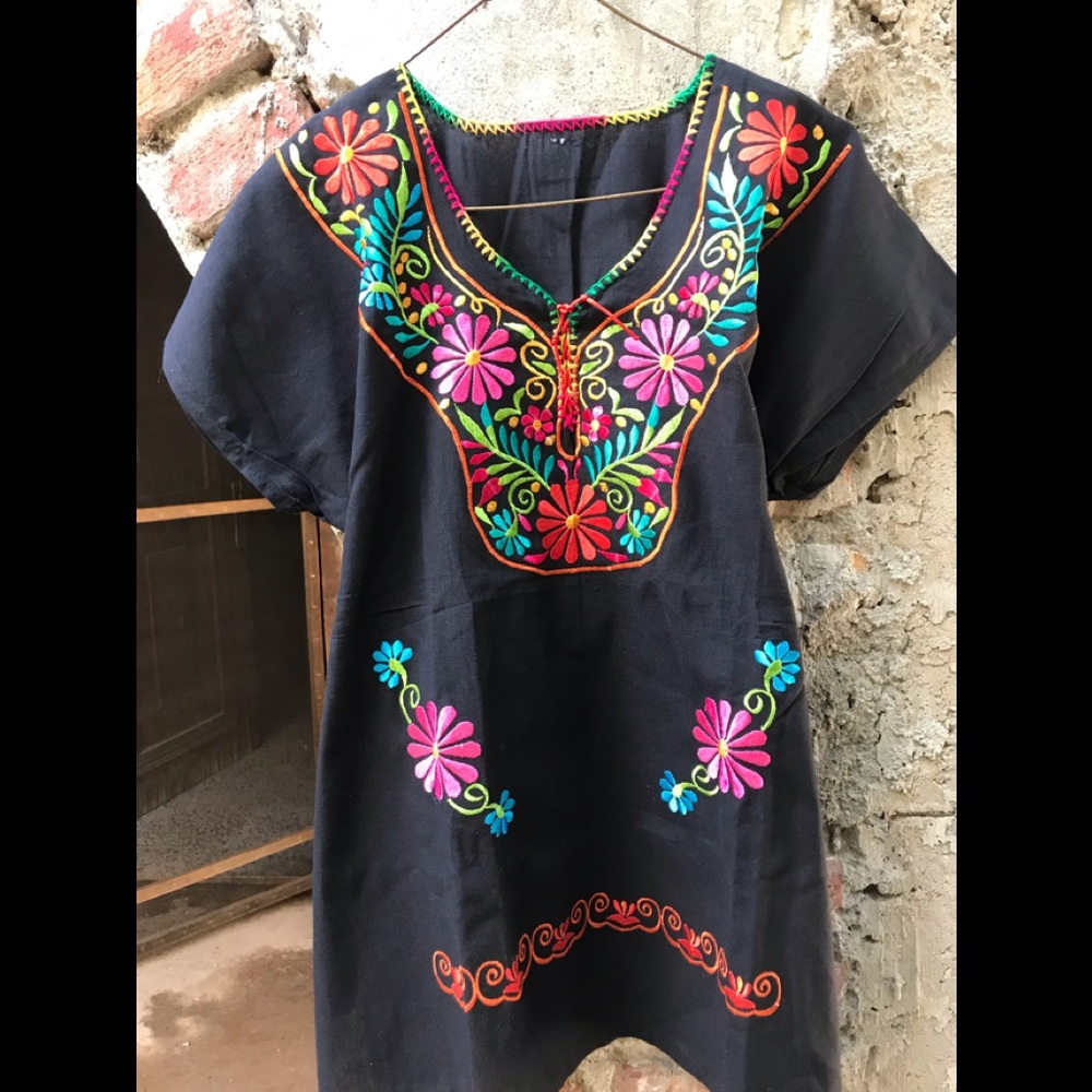Traditional Embroidered Mexican Shirt